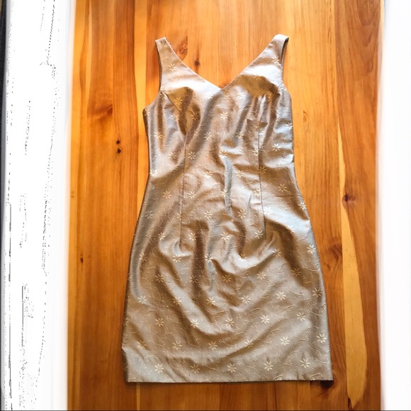 barami Dresses & Skirts - 100% SILK gold dress!! Barami